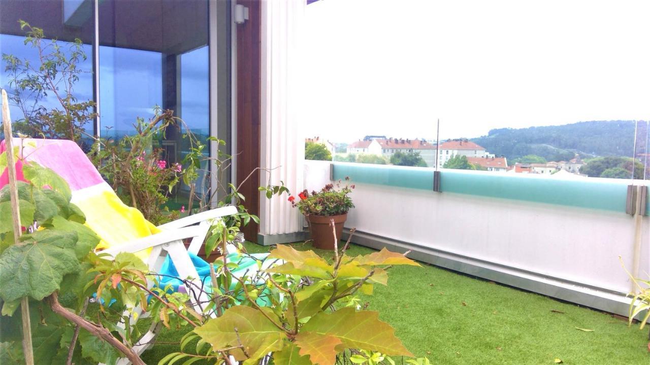 Preciosa Habitacion Suite En Atico Con Terraza Santiago de Compostela Eksteriør bilde