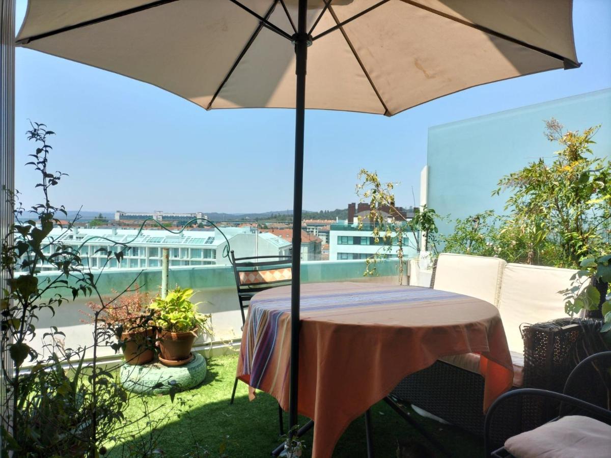 Preciosa Habitacion Suite En Atico Con Terraza Santiago de Compostela Eksteriør bilde