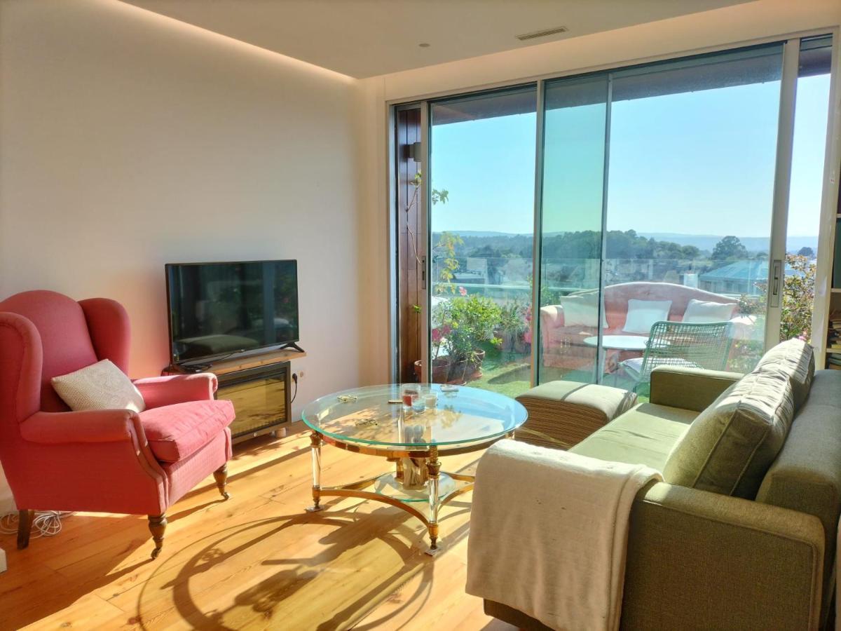 Preciosa Habitacion Suite En Atico Con Terraza Santiago de Compostela Eksteriør bilde